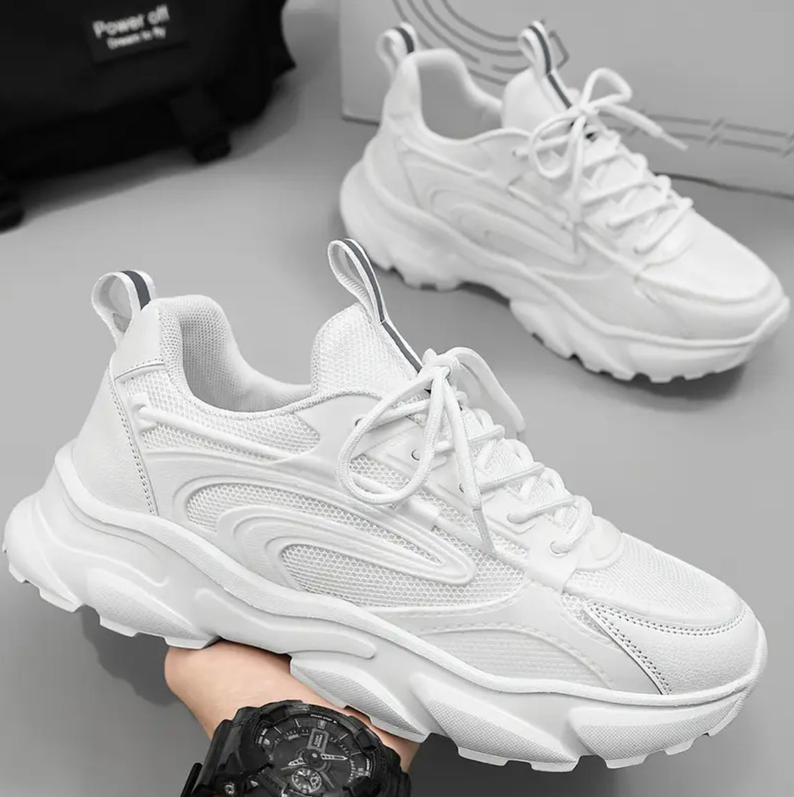 Men's Retro Streetwear Low-Top Sneakers