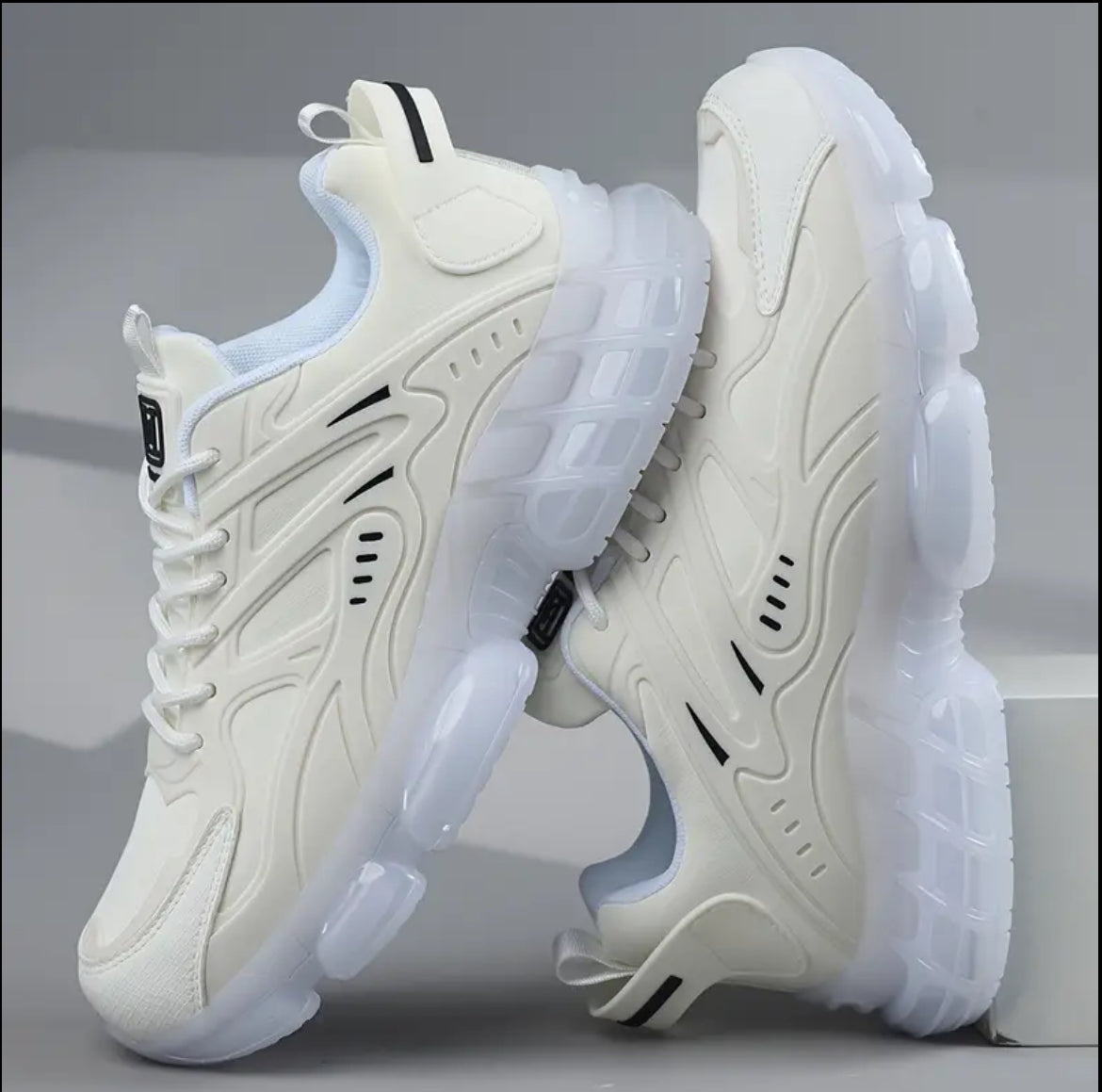 Men's Sneakers - Low Top, Casual Lace-Up Athletic Shoes, Comfortable Street Style Running Shoes