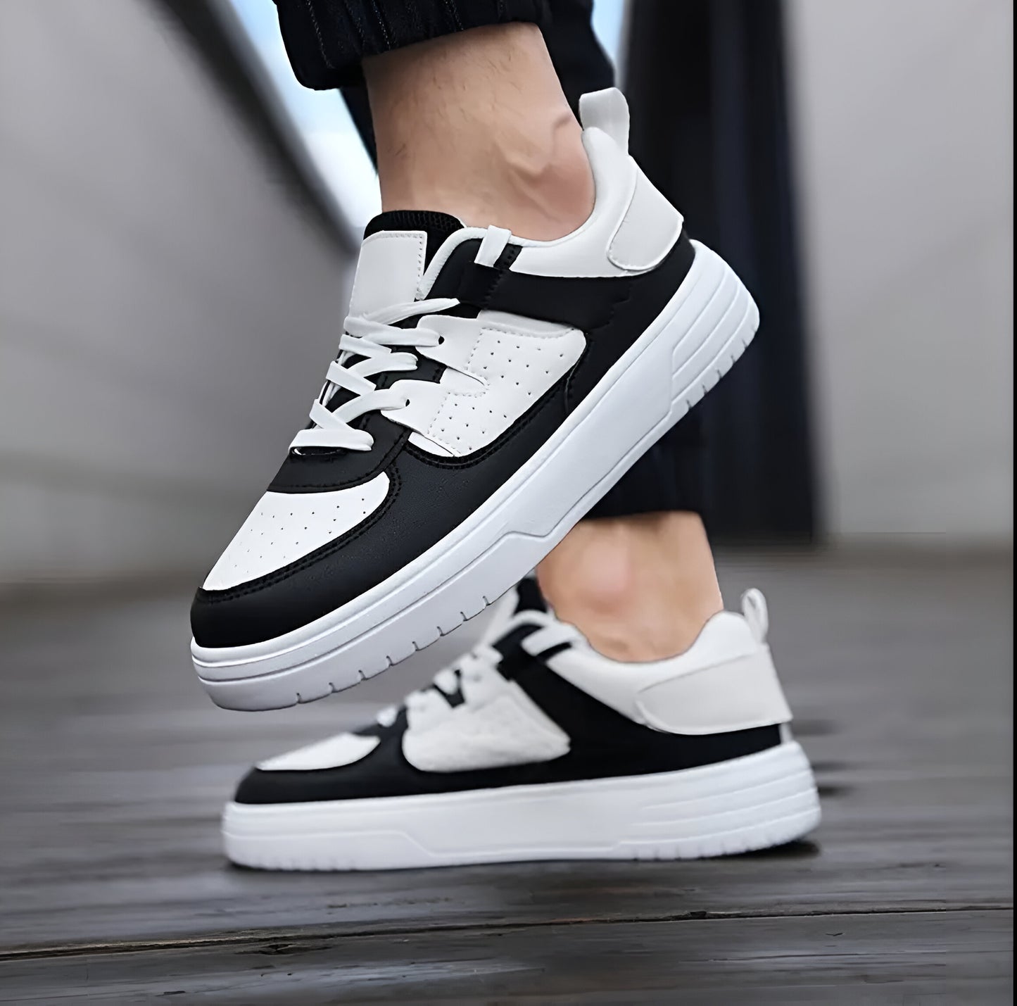 Classic Casual Lace-Up Low-Top Shoes