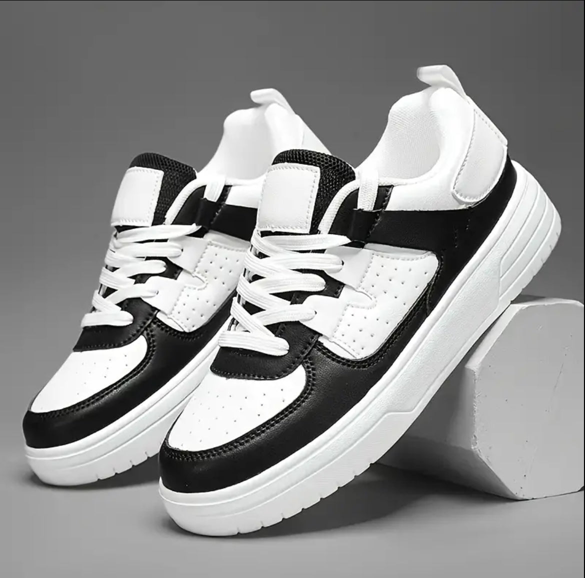 Low Top Shoes For Men, Non Slip Comfy Lace Up Casual Shoes